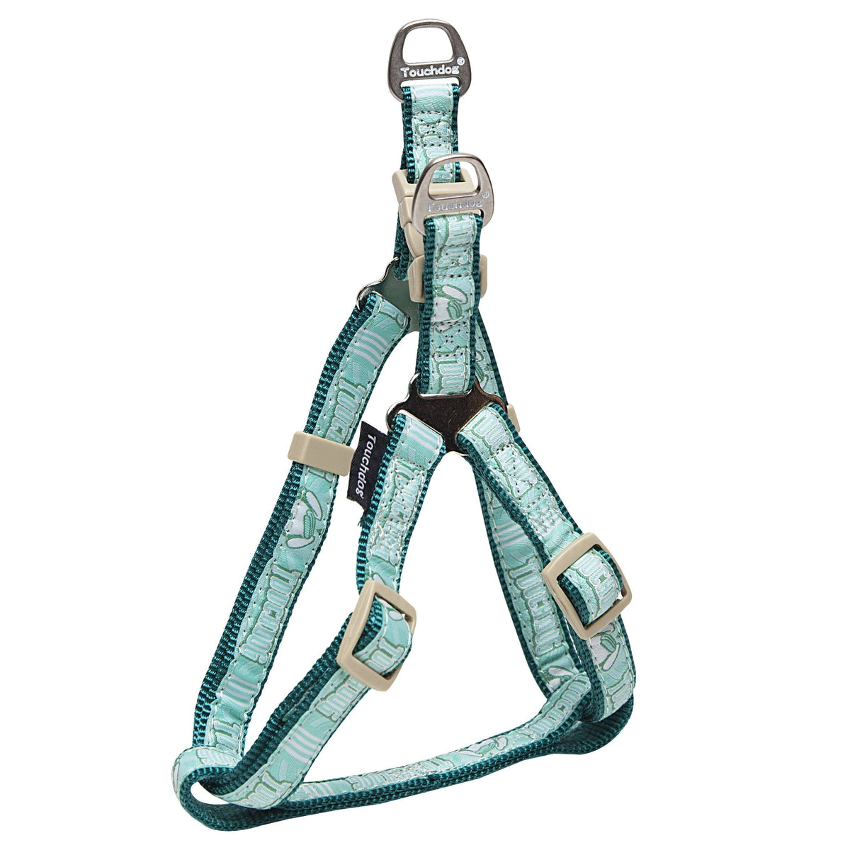 Touchdog Funny Bone Tough Stitched Dog Harness and Leash
