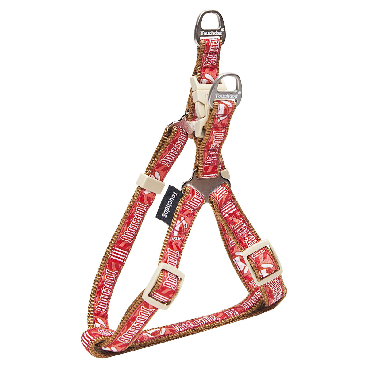 Touchdog Funny Bone Tough Stitched Dog Harness and Leash