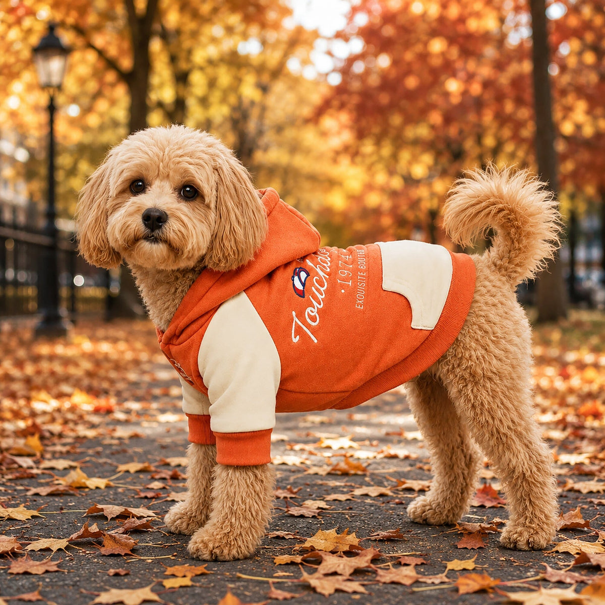 Touchdog Heritage Soft-Cotton Fashion Dog Hoodie Sweater | HT Animal Supply