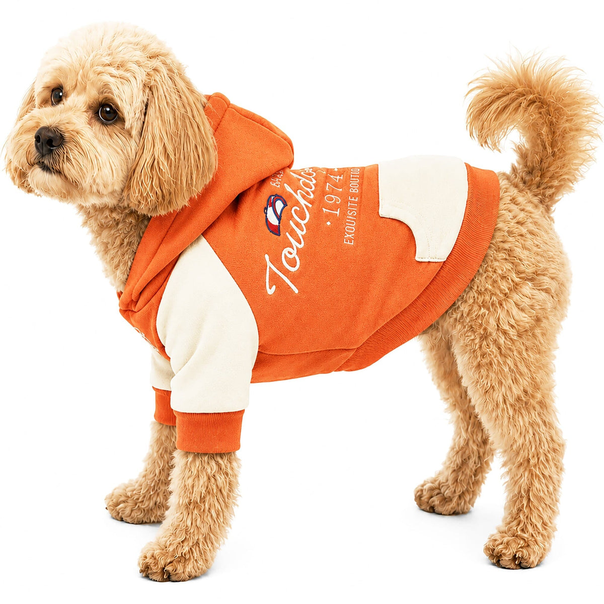 Touchdog Heritage Soft-Cotton Fashion Dog Hoodie Sweater | HT Animal Supply