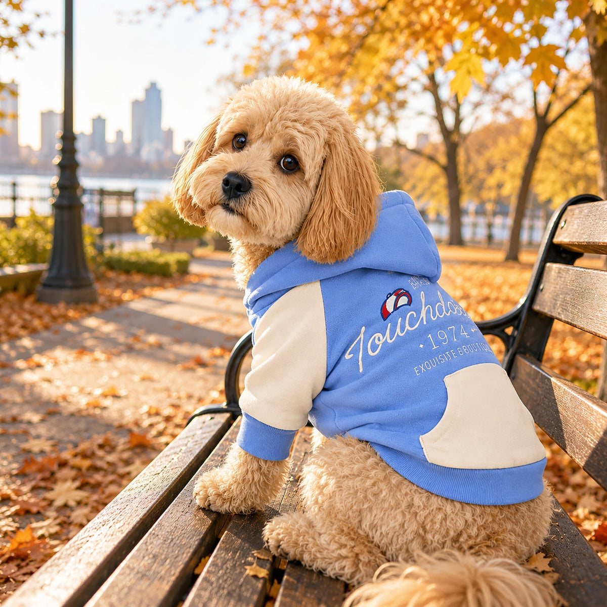 Touchdog Heritage Soft-Cotton Fashion Dog Hoodie Sweater | HT Animal Supply