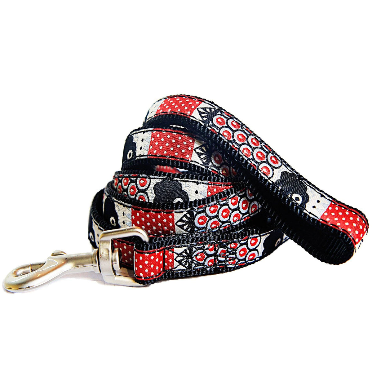 Touchdog Owl-Eyed Tough Stitched Dog Harness and Leash