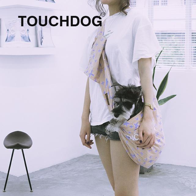 Touchdog Paw-Ease Over-The-Shoulder Travel Sling Pet Carrier