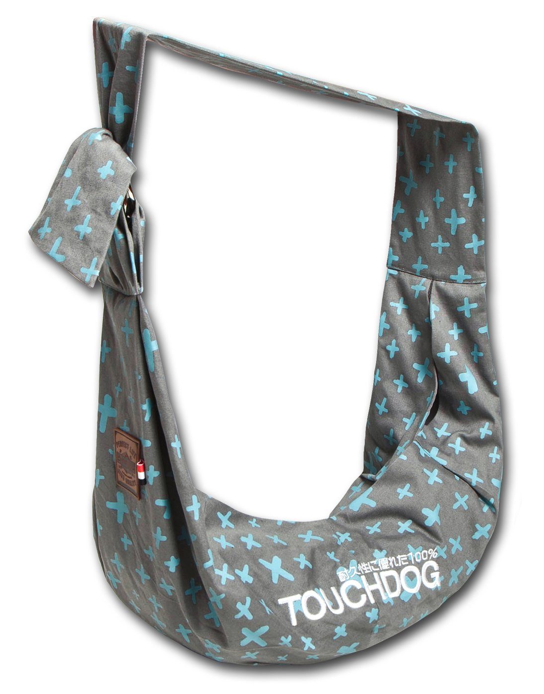 Touchdog Paw-Ease Over-The-Shoulder Travel Sling Pet Carrier