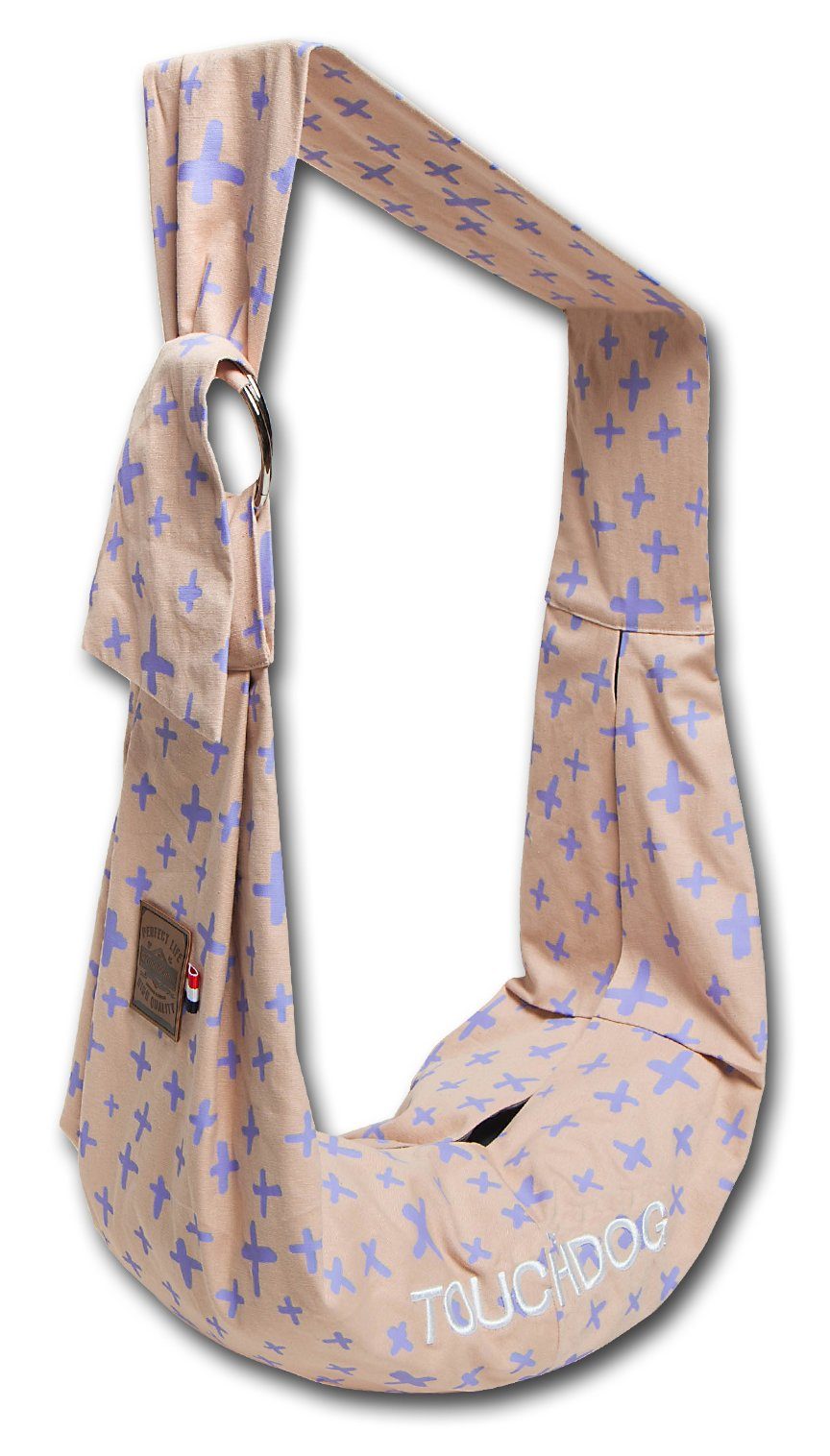 Touchdog Paw-Ease Over-The-Shoulder Travel Sling Pet Carrier