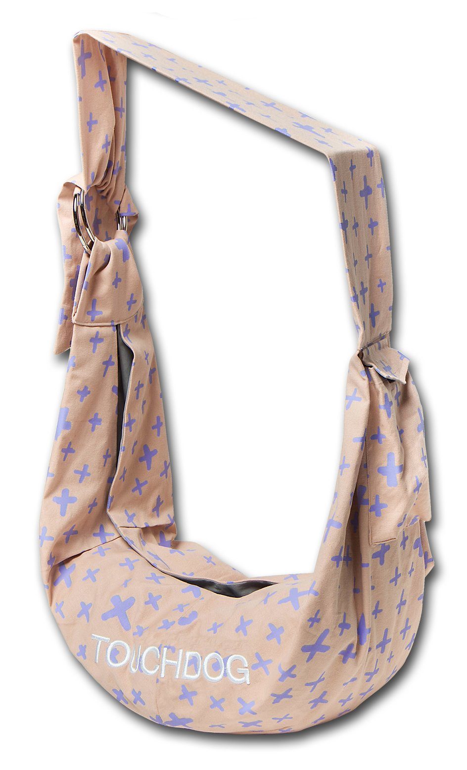 Touchdog Paw-Ease Over-The-Shoulder Travel Sling Pet Carrier