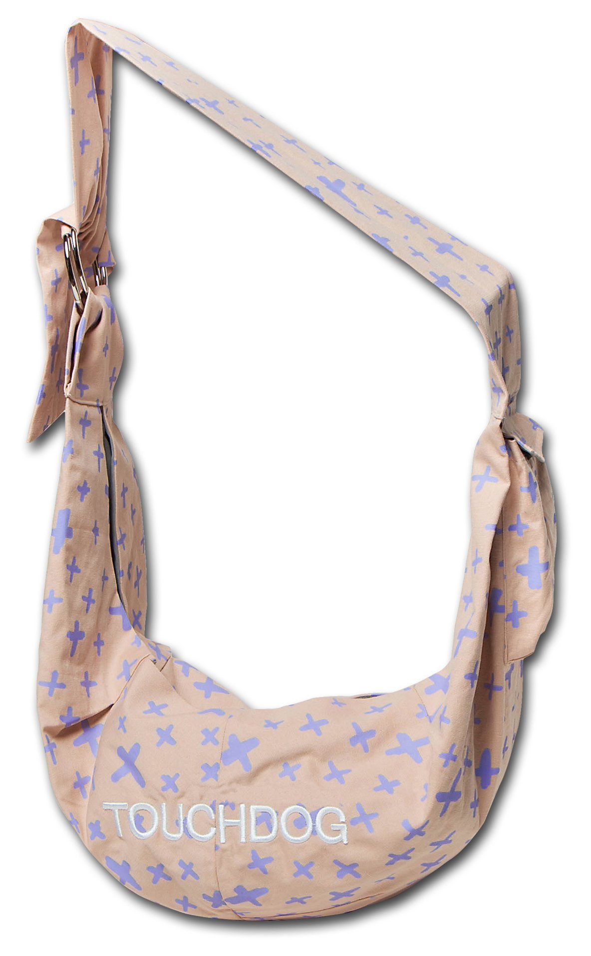 Touchdog Paw-Ease Over-The-Shoulder Travel Sling Pet Carrier