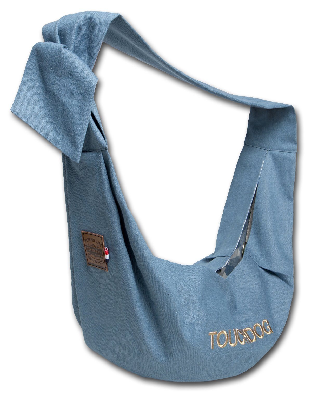 Touchdog Paw-Ease Over-The-Shoulder Travel Sling Pet Carrier