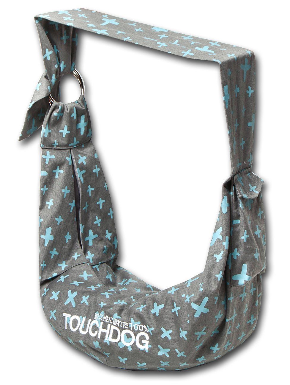 Touchdog Paw-Ease Over-The-Shoulder Travel Sling Pet Carrier