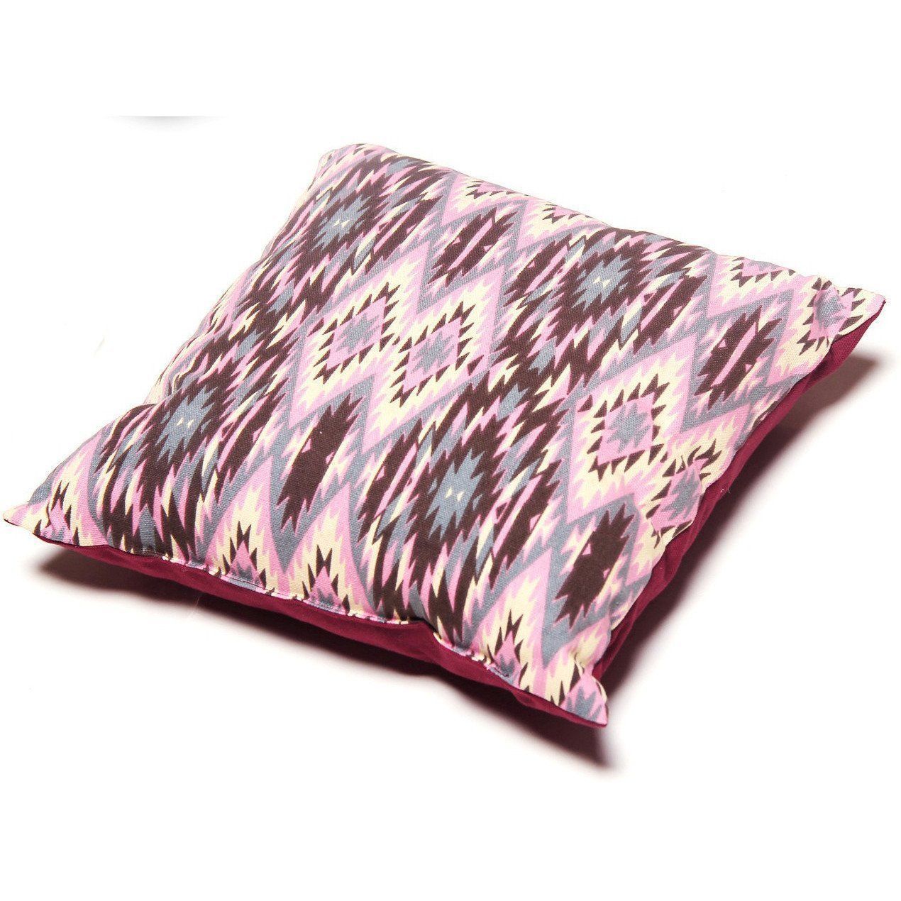 Touchdog 70s Vintage-Tribal 2-in-1 Collapsible Squared Dog and Cat Bed