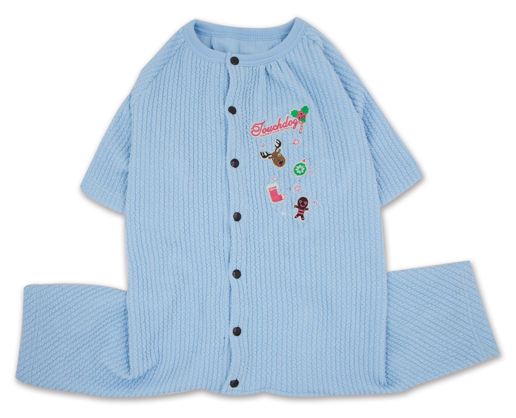 Touchdog ® Ciesta-Luxe Full Body Thermal Dog Pajamas Jumpsuit