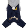 Touchdog ® Designer Quilted Full-Body Hooded Dog Sweater