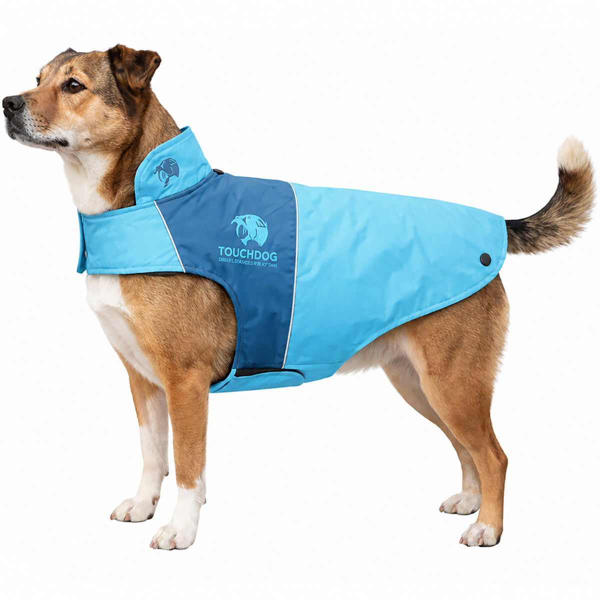 Touchdog Lightening-Shield 2-in-1 Dual-Removable-Layered Waterproof Dog Jacket | HT Animal Supply