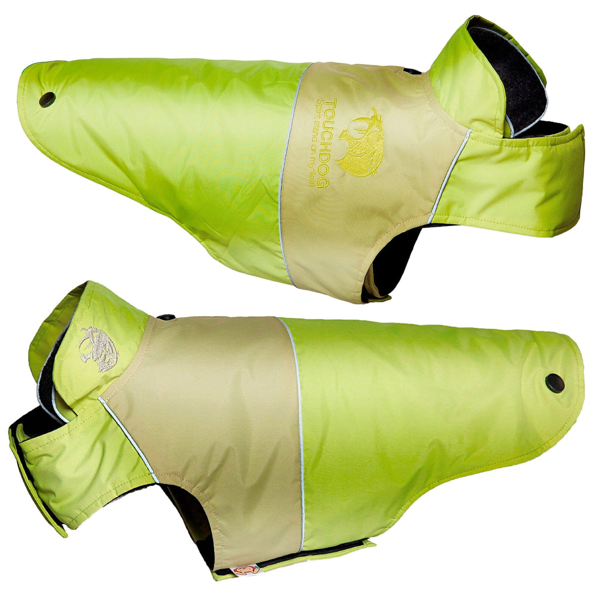 Touchdog Lightening-Shield 2-in-1 Dual-Removable-Layered Waterproof Dog Jacket | HT Animal Supply