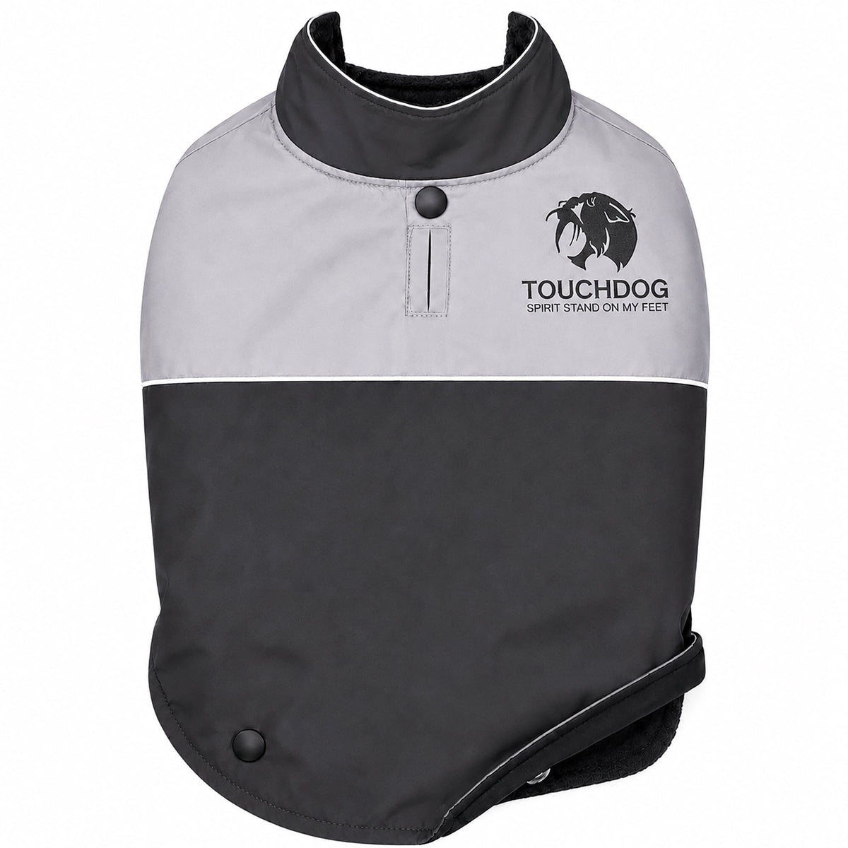 Touchdog Lightening-Shield 2-in-1 Dual-Removable-Layered Waterproof Dog Jacket | HT Animal Supply