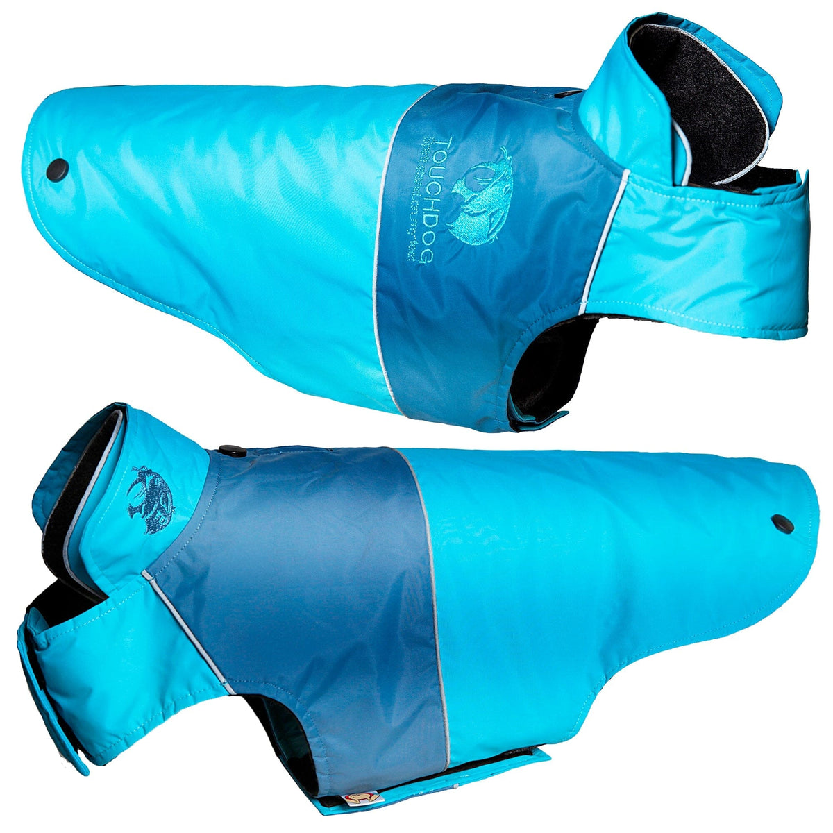 Touchdog Lightening-Shield 2-in-1 Dual-Removable-Layered Waterproof Dog Jacket | HT Animal Supply