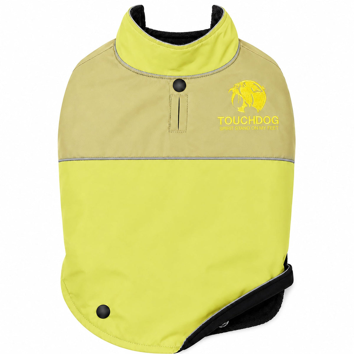 Touchdog Lightening-Shield 2-in-1 Dual-Removable-Layered Waterproof Dog Jacket | HT Animal Supply