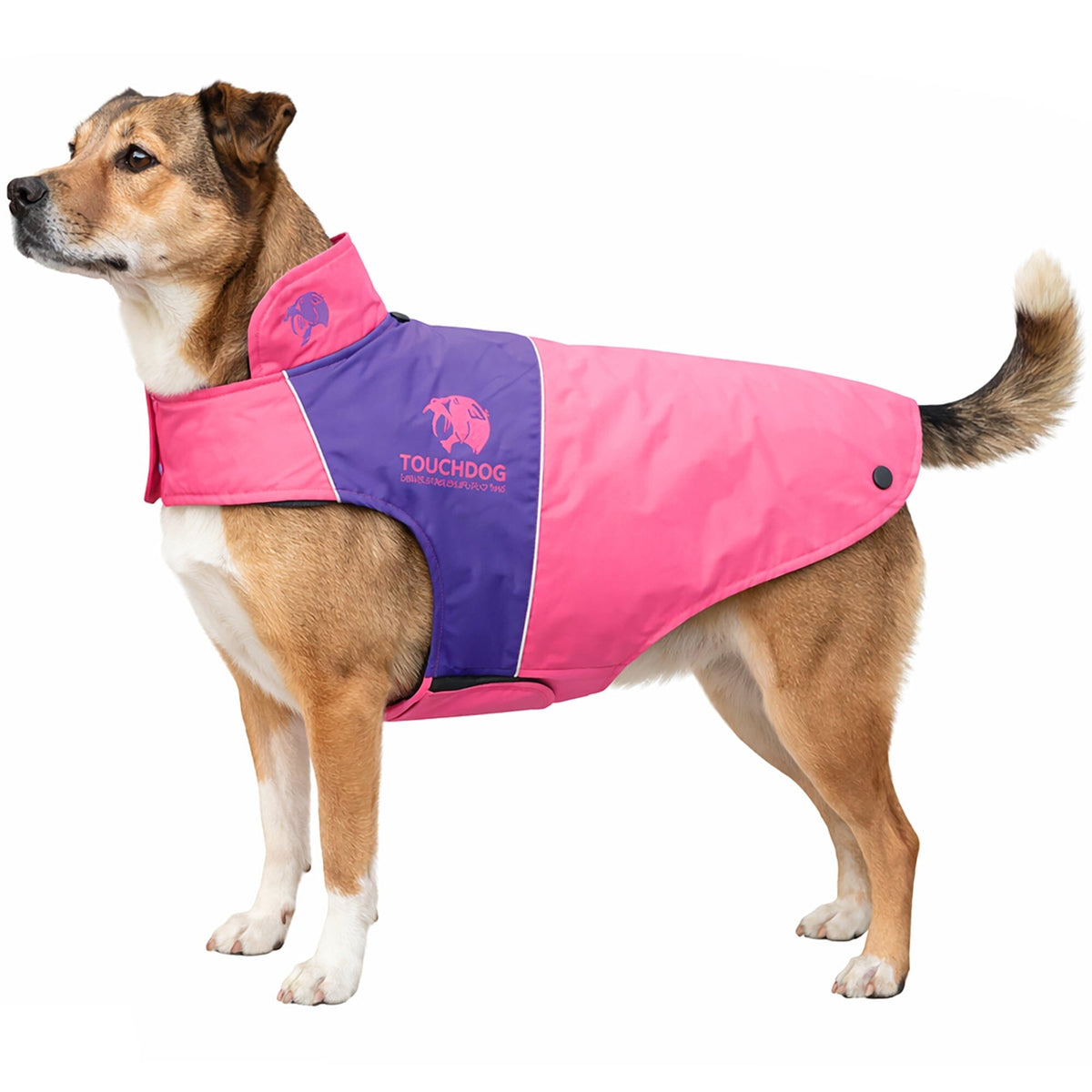Touchdog Lightening-Shield 2-in-1 Dual-Removable-Layered Waterproof Dog Jacket | HT Animal Supply