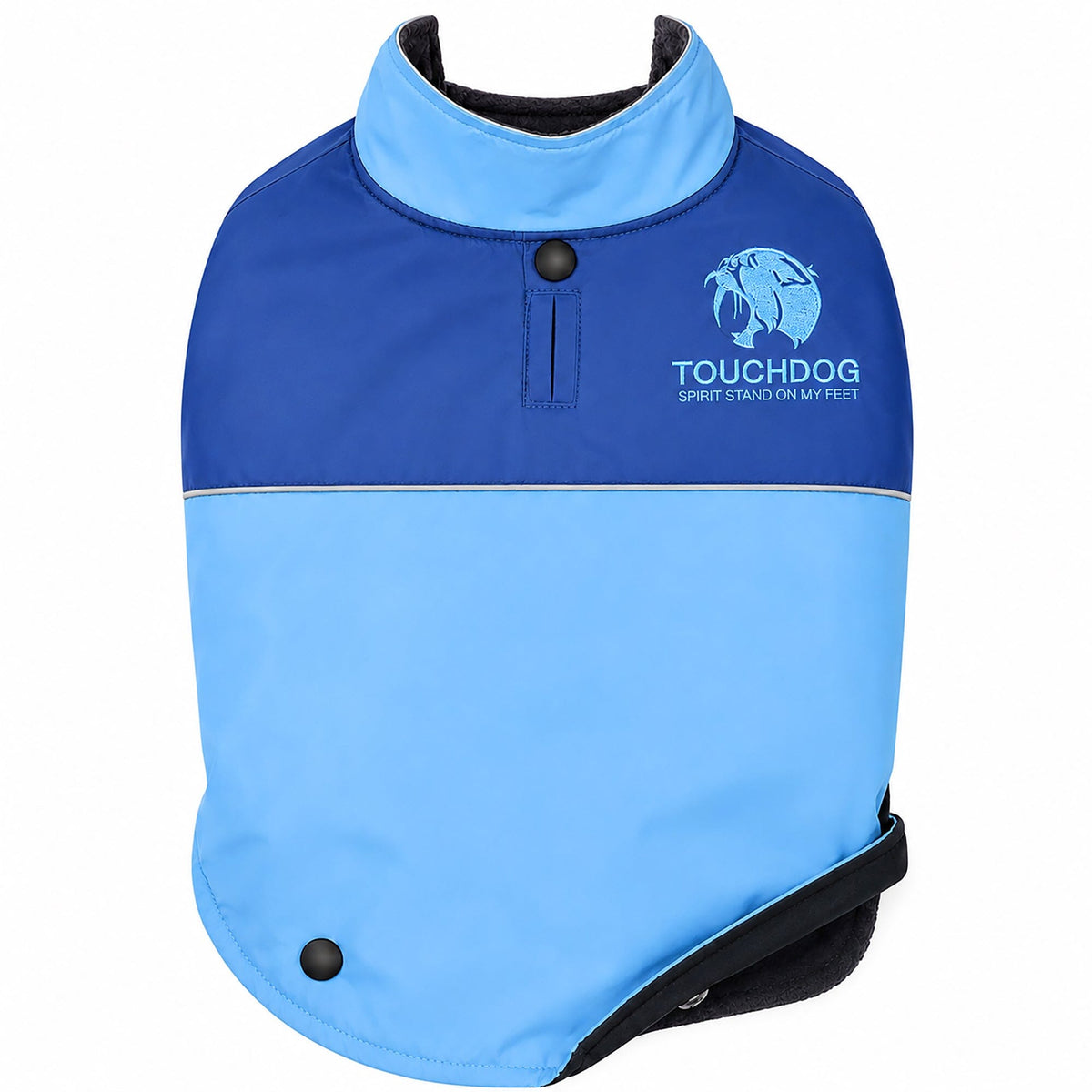 Touchdog Lightening-Shield 2-in-1 Dual-Removable-Layered Waterproof Dog Jacket | HT Animal Supply