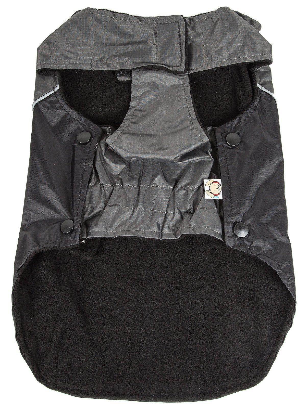 Touchdog Lightening-Shield 2-in-1 Dual-Removable-Layered Waterproof Dog Jacket