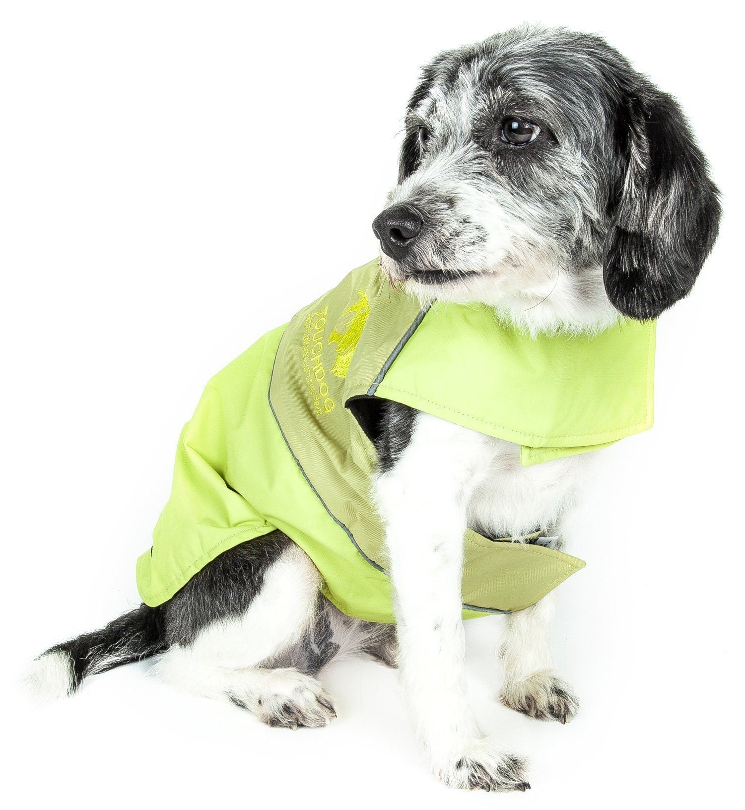 Touchdog Lightening-Shield 2-in-1 Dual-Removable-Layered Waterproof Dog Jacket