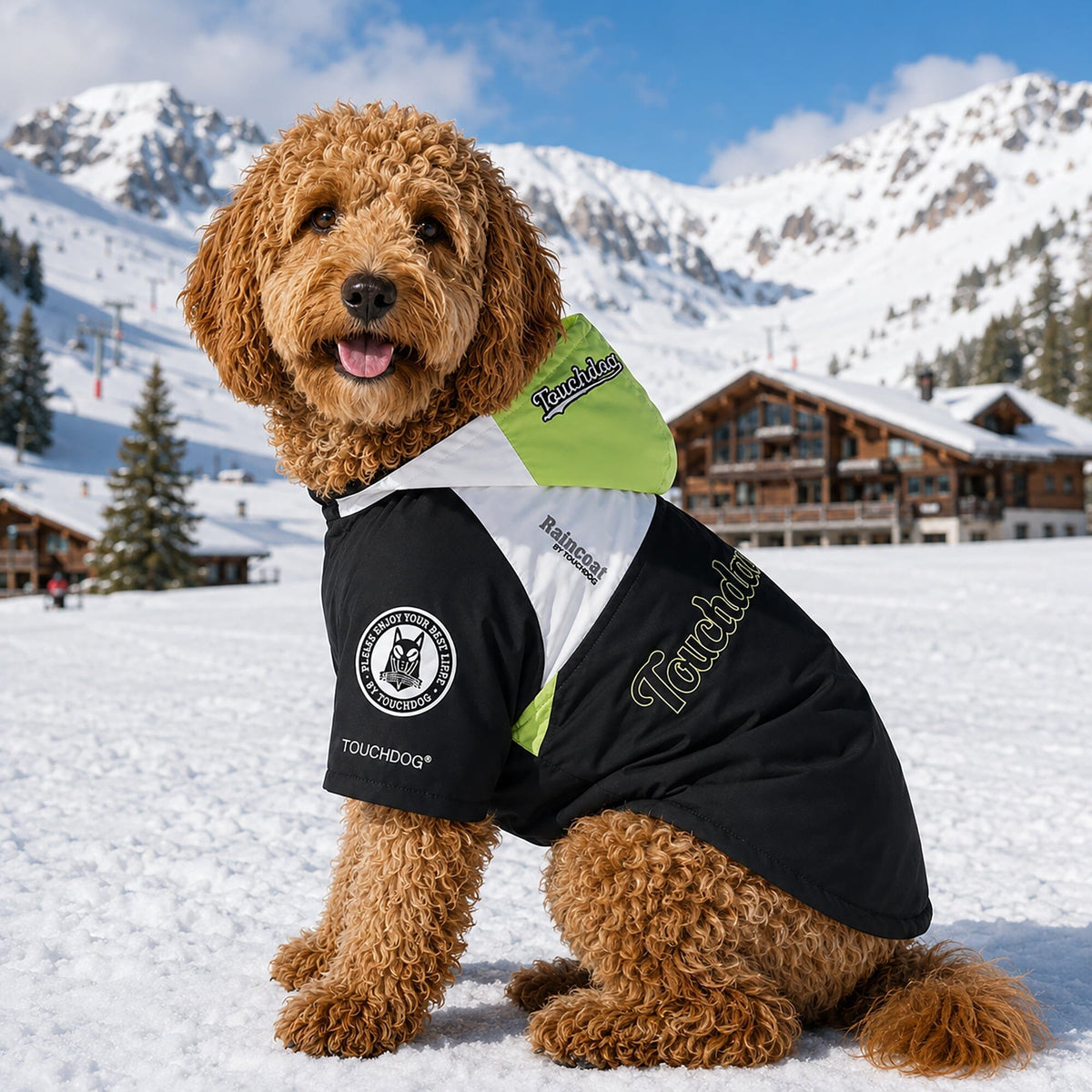 Touchdog Mount Pinnacle Insulated Performance Retro Ski Dog Jacket | HT Animal Supply