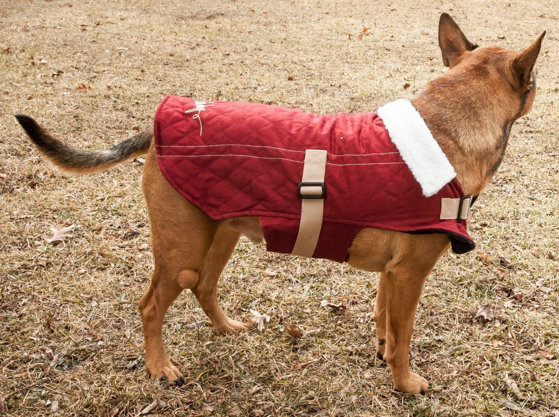 Touchdog Original Sherpa-Bark Designer Fashion Dog Coat