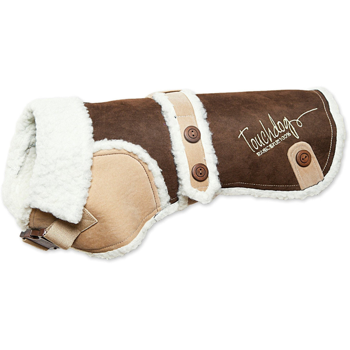 Touchdog Original Sherpa-Bark Designer Fashion Dog Coat