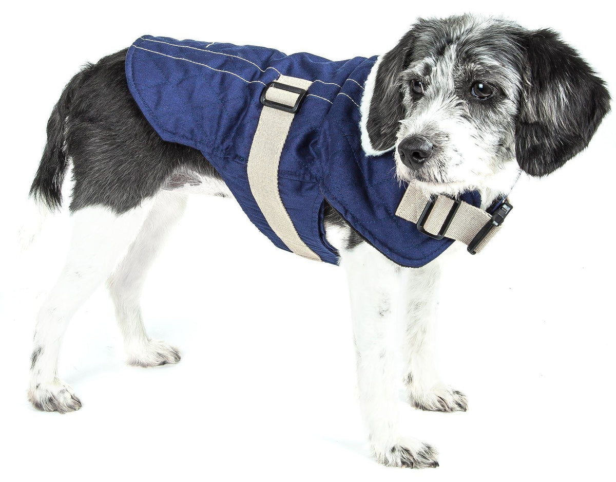 Touchdog Original Sherpa-Bark Designer Fashion Dog Coat