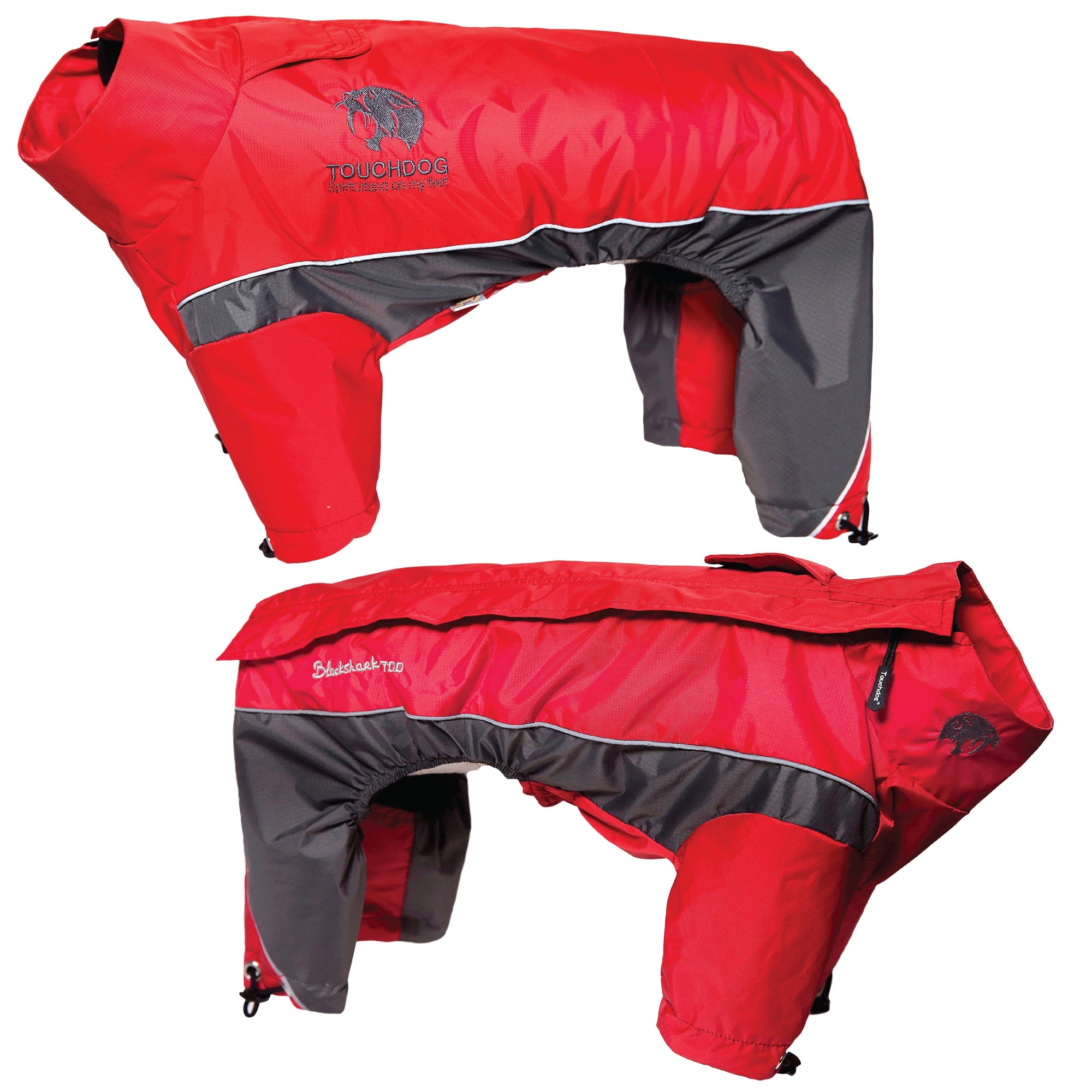 Touchdog Quantum-Ice Adjustable and Reflective Full-Body Winter Dog Jacket | HT Animal Supply