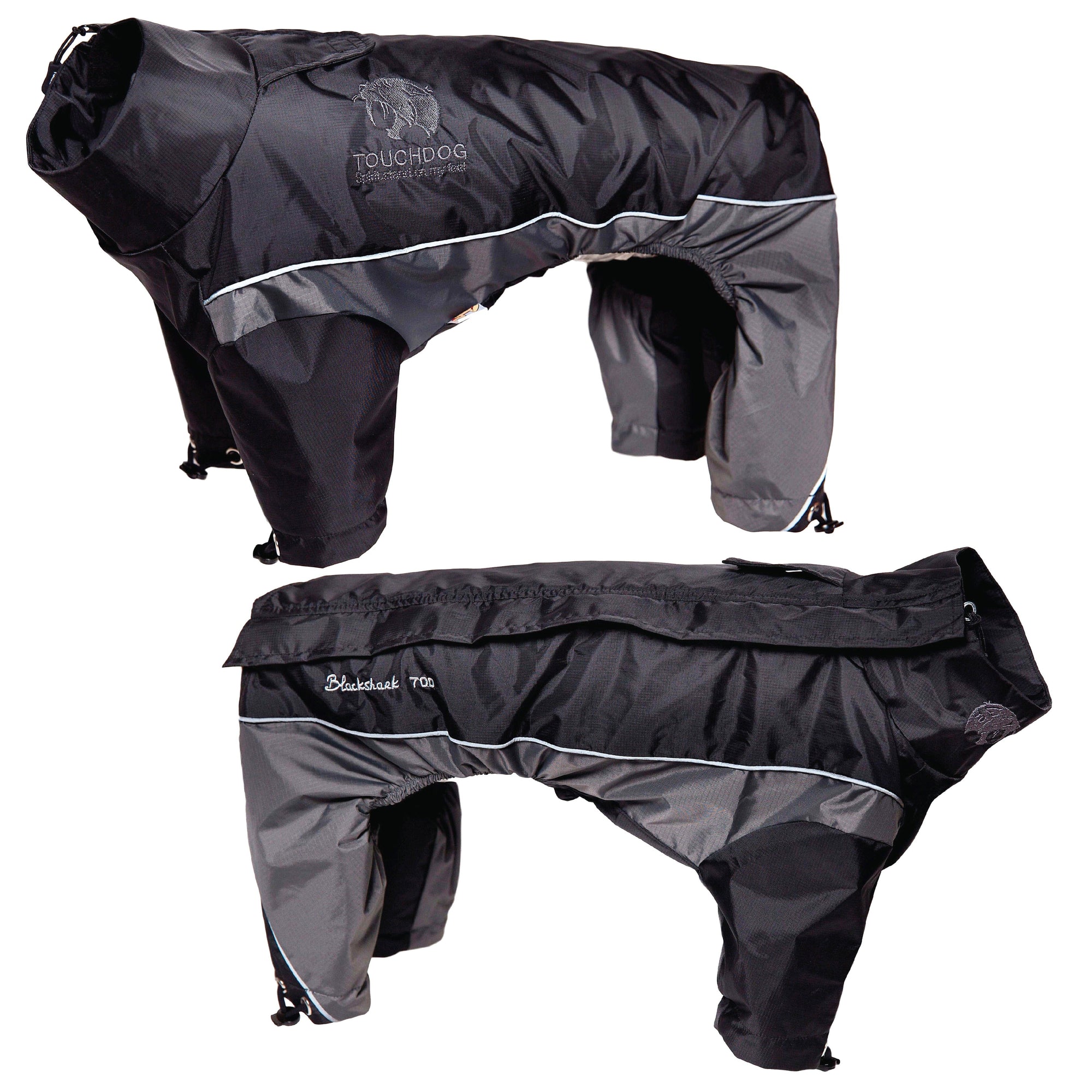 Touchdog Quantum-Ice Adjustable and Reflective Full-Body Winter Dog Jacket | HT Animal Supply