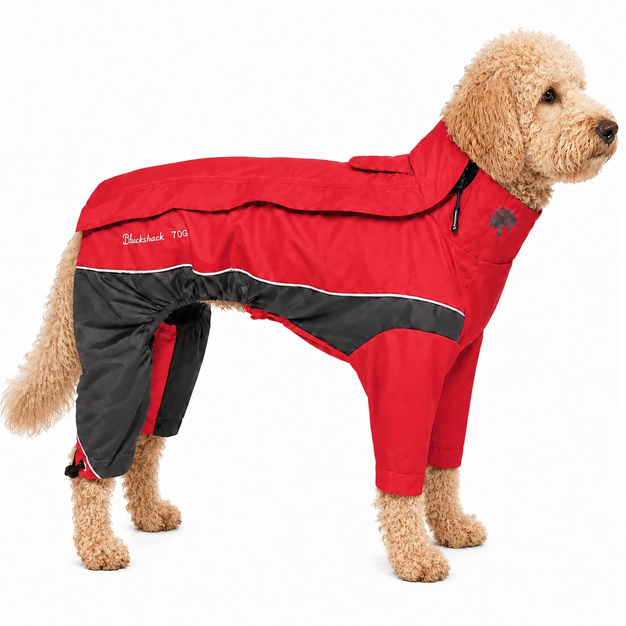 Touchdog Quantum-Ice Adjustable and Reflective Full-Body Winter Dog Jacket | HT Animal Supply