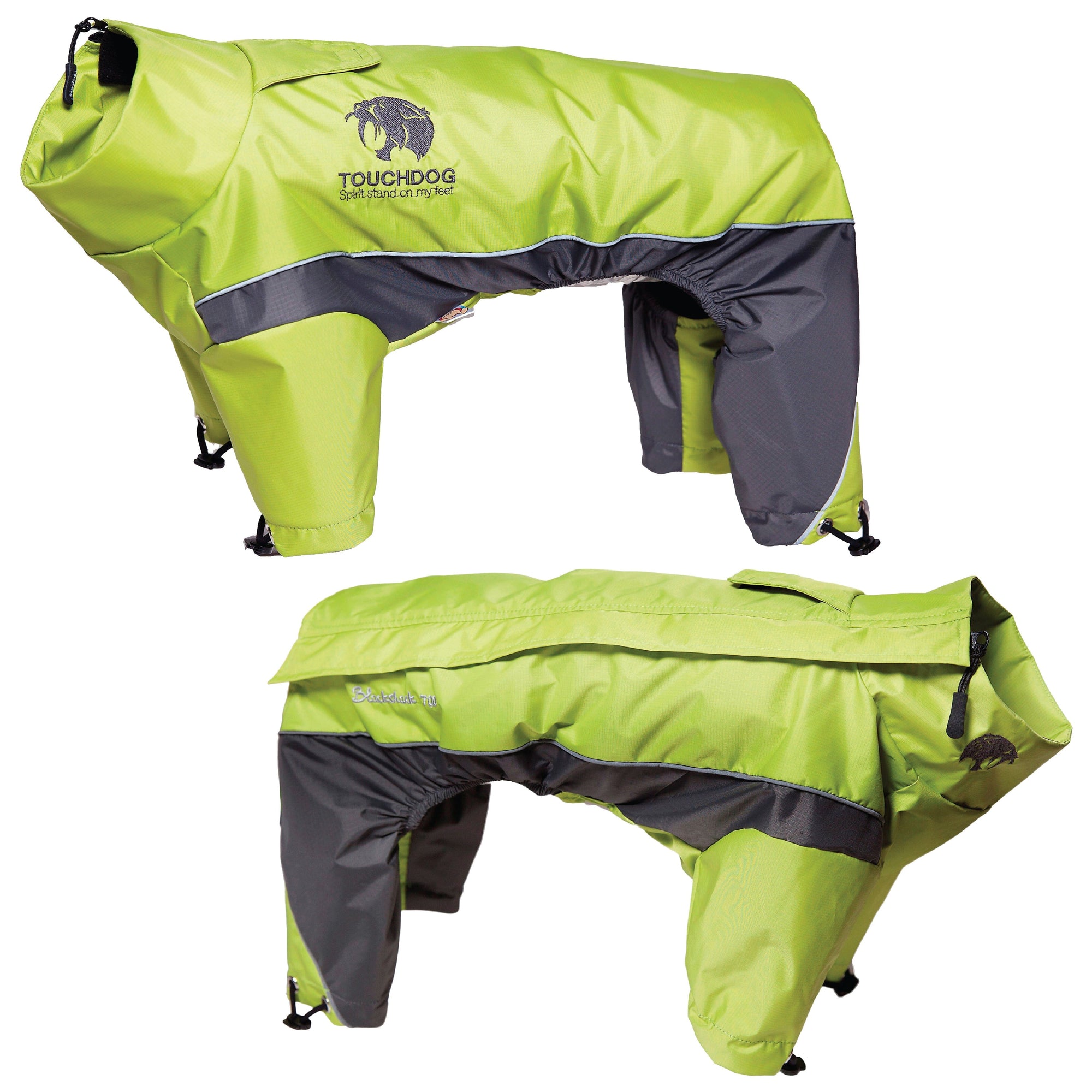 Touchdog Quantum-Ice Adjustable and Reflective Full-Body Winter Dog Jacket | HT Animal Supply