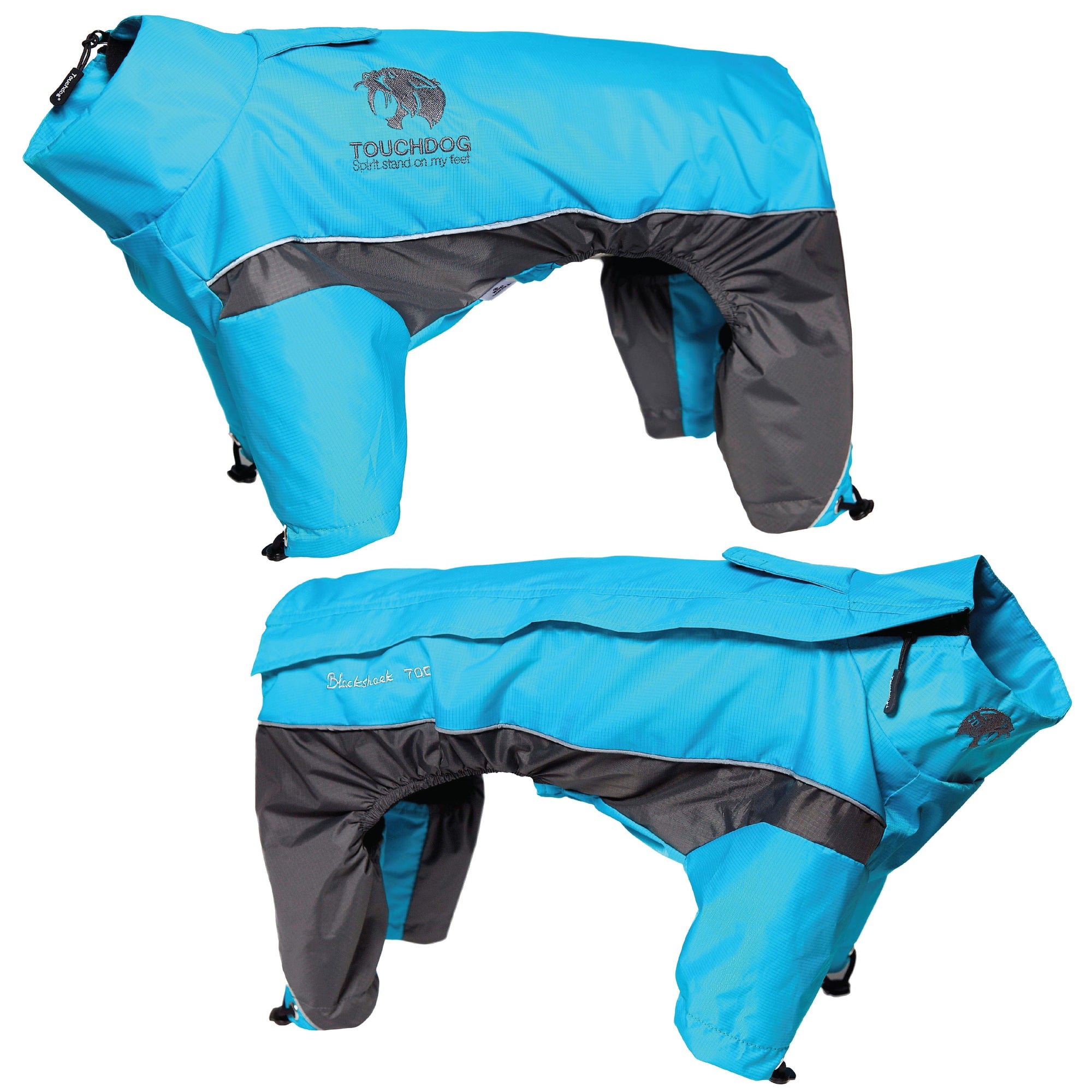Touchdog Quantum-Ice Adjustable and Reflective Full-Body Winter Dog Jacket | HT Animal Supply
