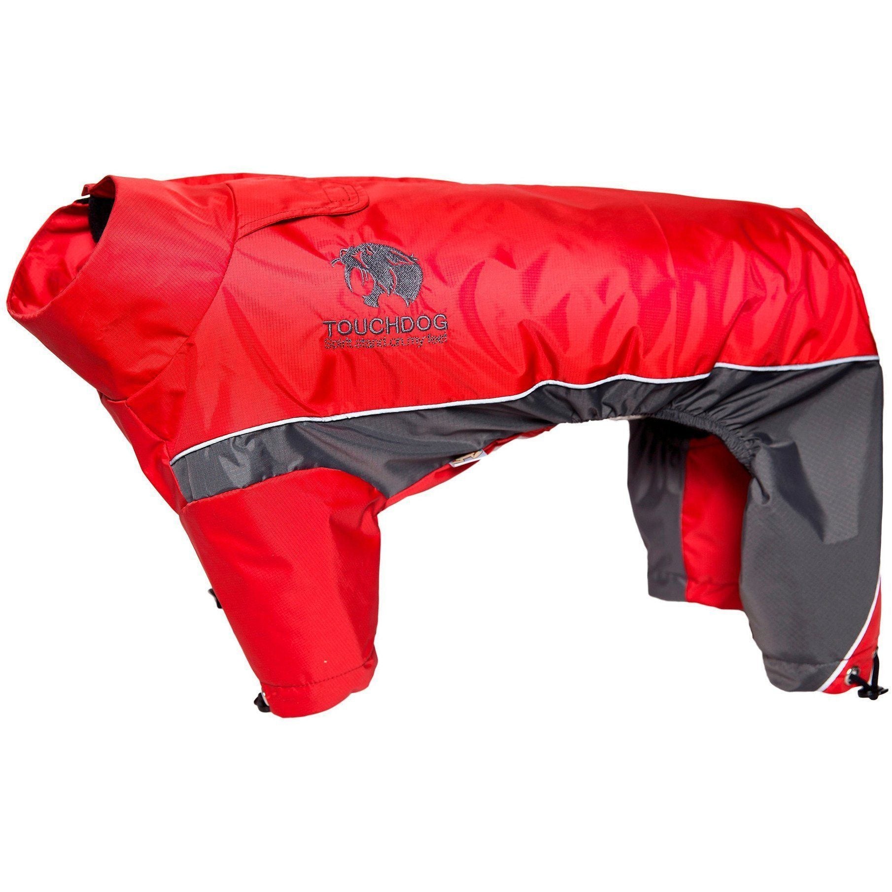 Touchdog Quantum-Ice Adjustable and Reflective Full-Body Winter Dog Jacket