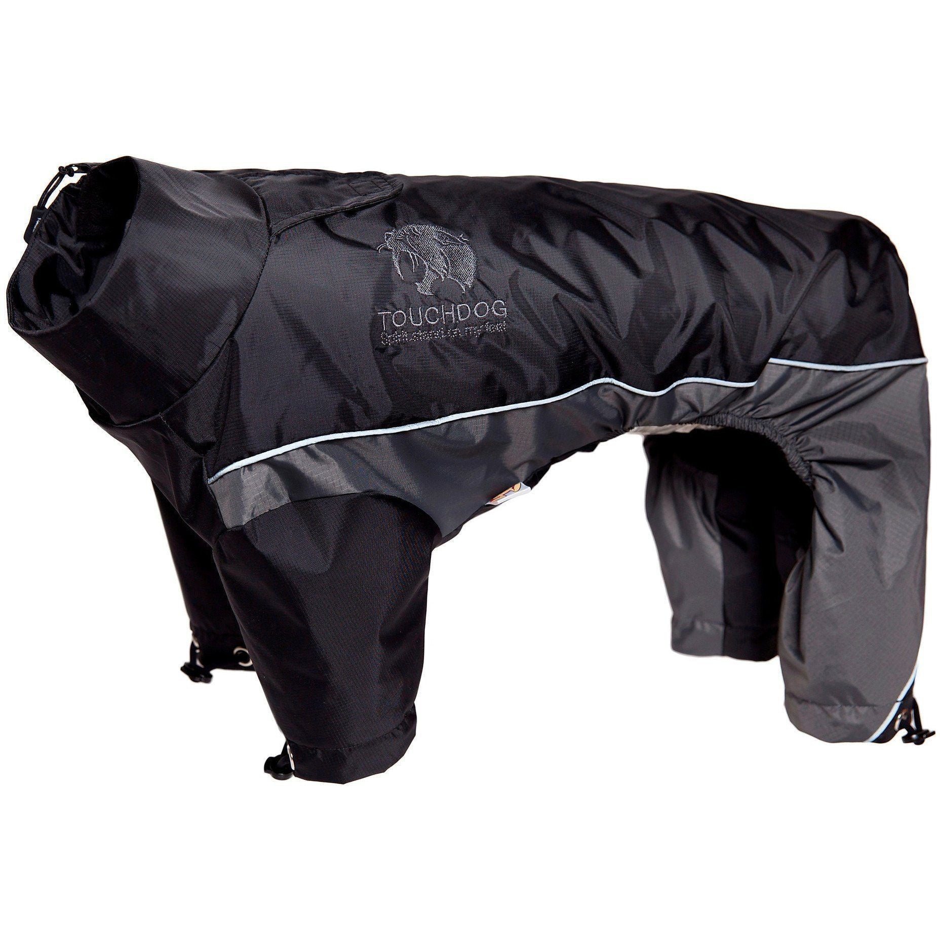 Touchdog Quantum-Ice Adjustable and Reflective Full-Body Winter Dog Jacket