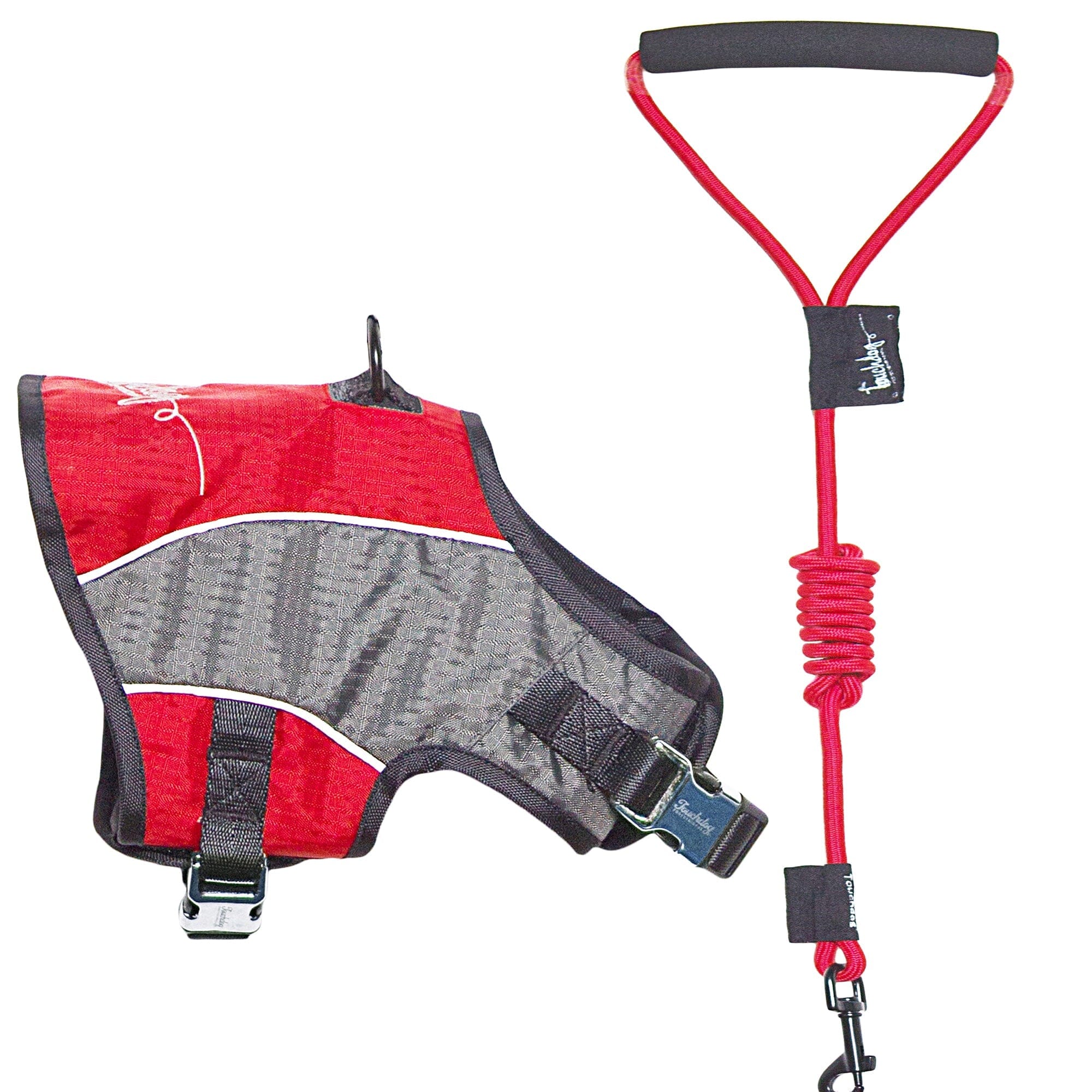 Touchdog Reflective-Max 2-in-1 Performance Dog Harness and Leash | HT Animal Supply