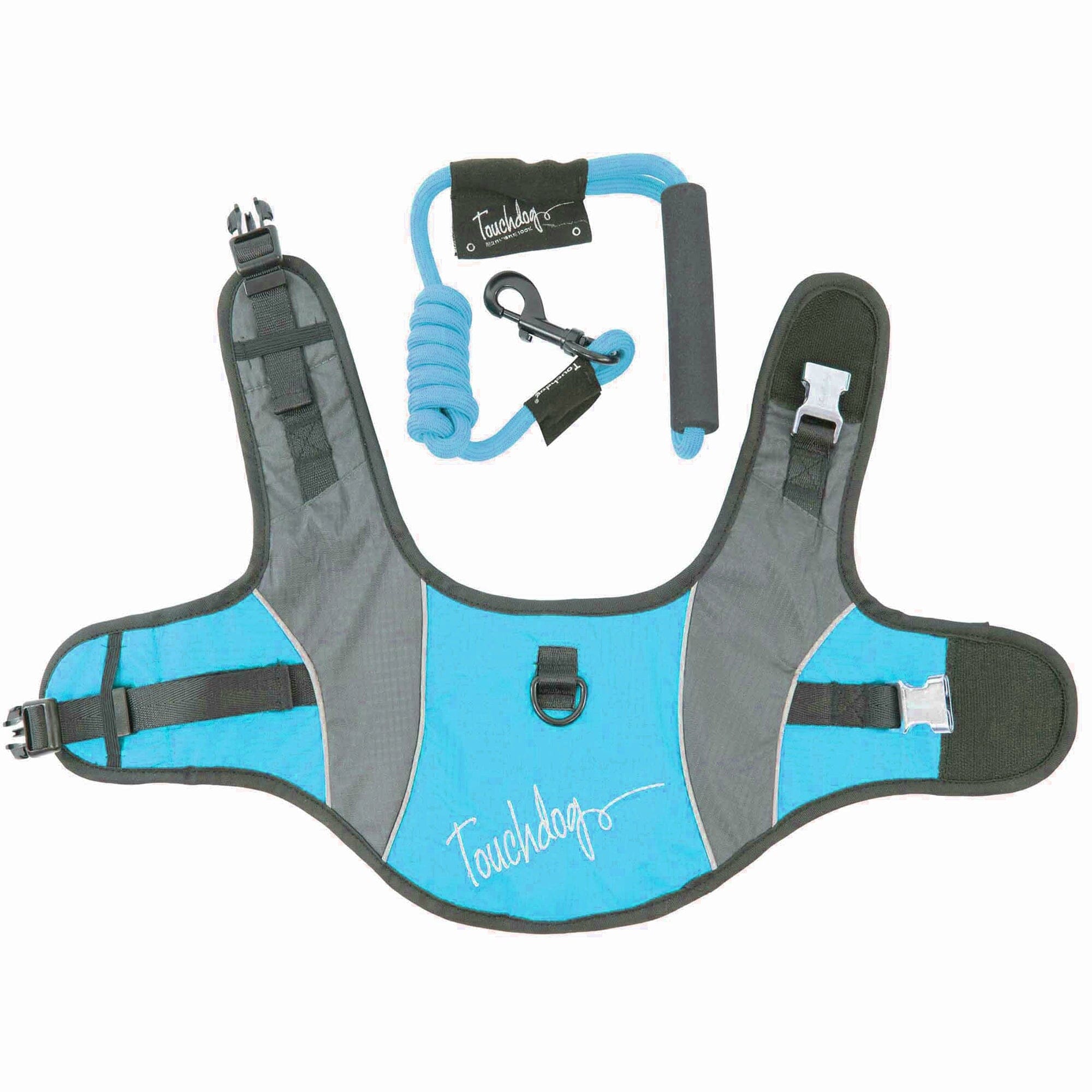 Touchdog Reflective-Max 2-in-1 Performance Dog Harness and Leash | HT Animal Supply