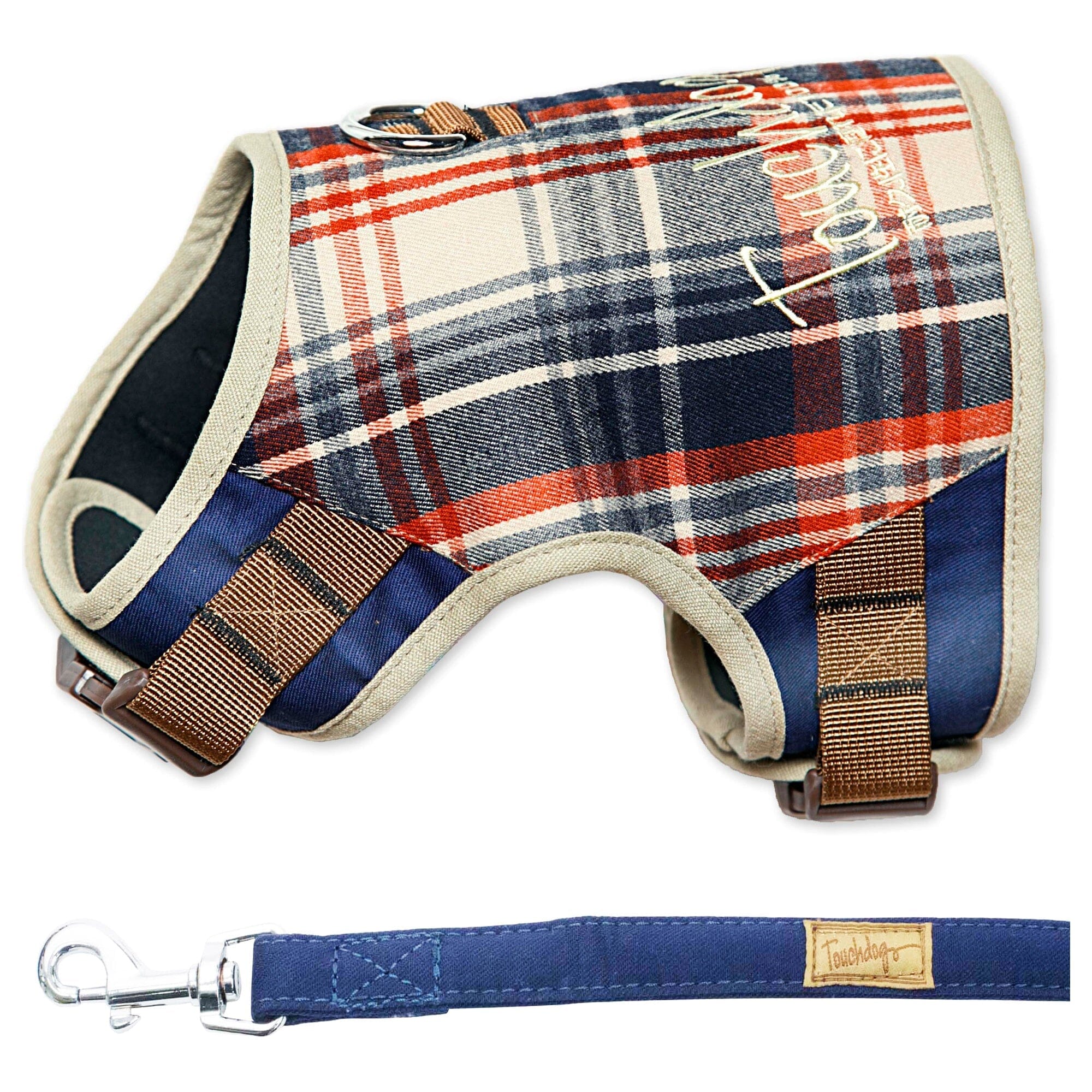 Touchdog Tough-Boutique 2-in-1 Adjustable Fashion Dog Harness and Leash | HT Animal Supply