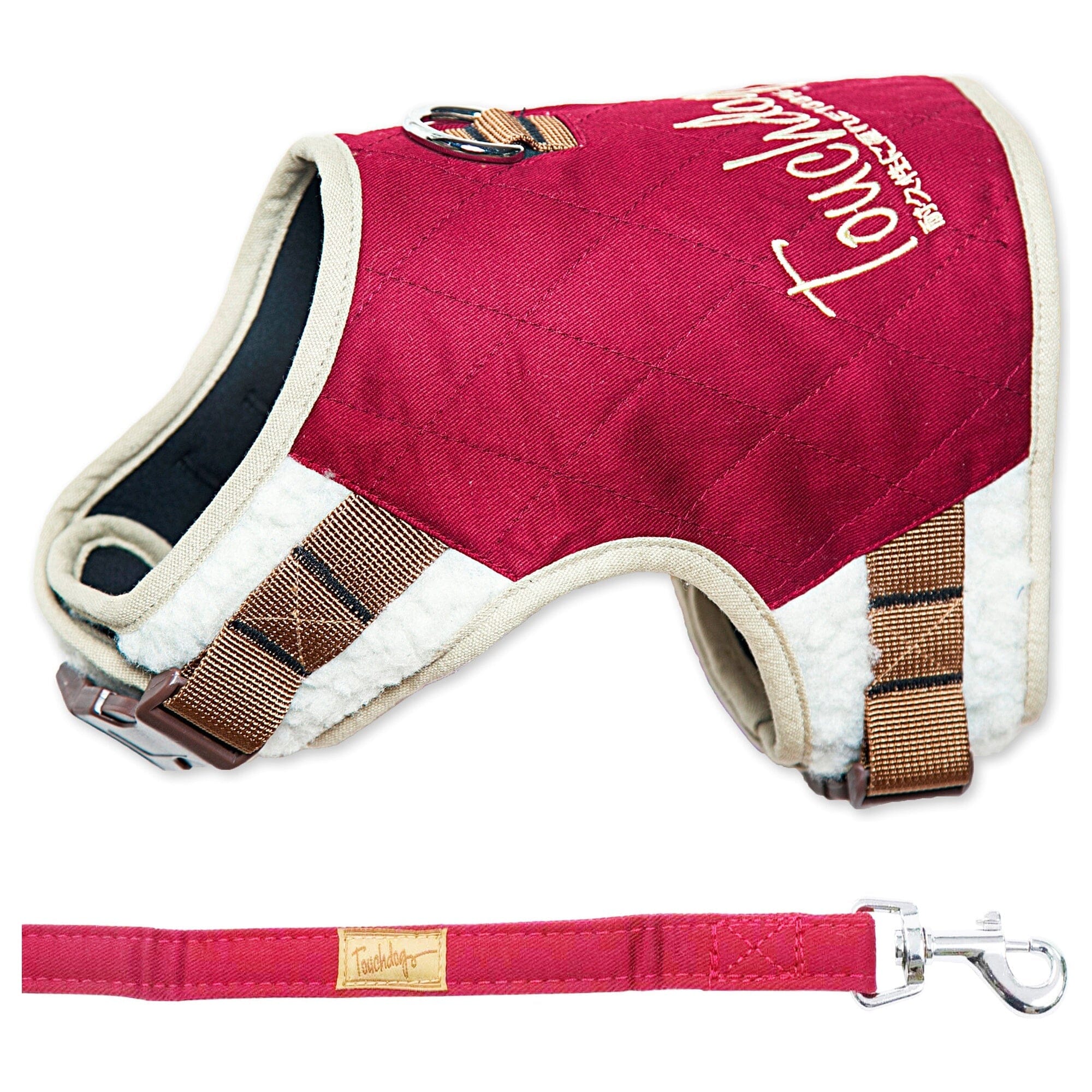 Touchdog Tough-Boutique 2-in-1 Adjustable Fashion Dog Harness and Leash | HT Animal Supply