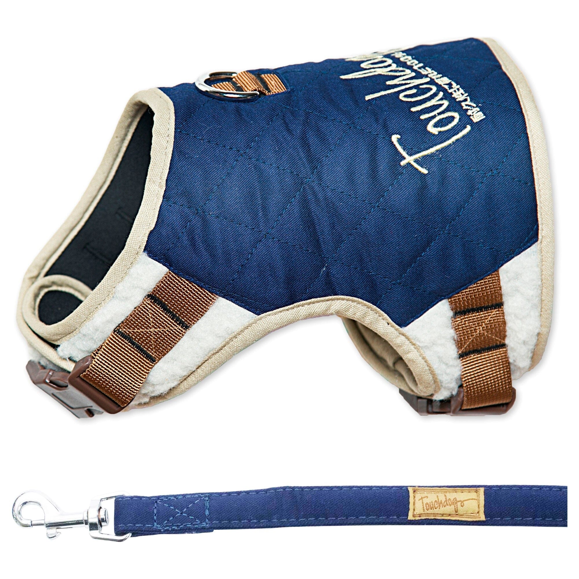 Touchdog Tough-Boutique 2-in-1 Adjustable Fashion Dog Harness and Leash | HT Animal Supply