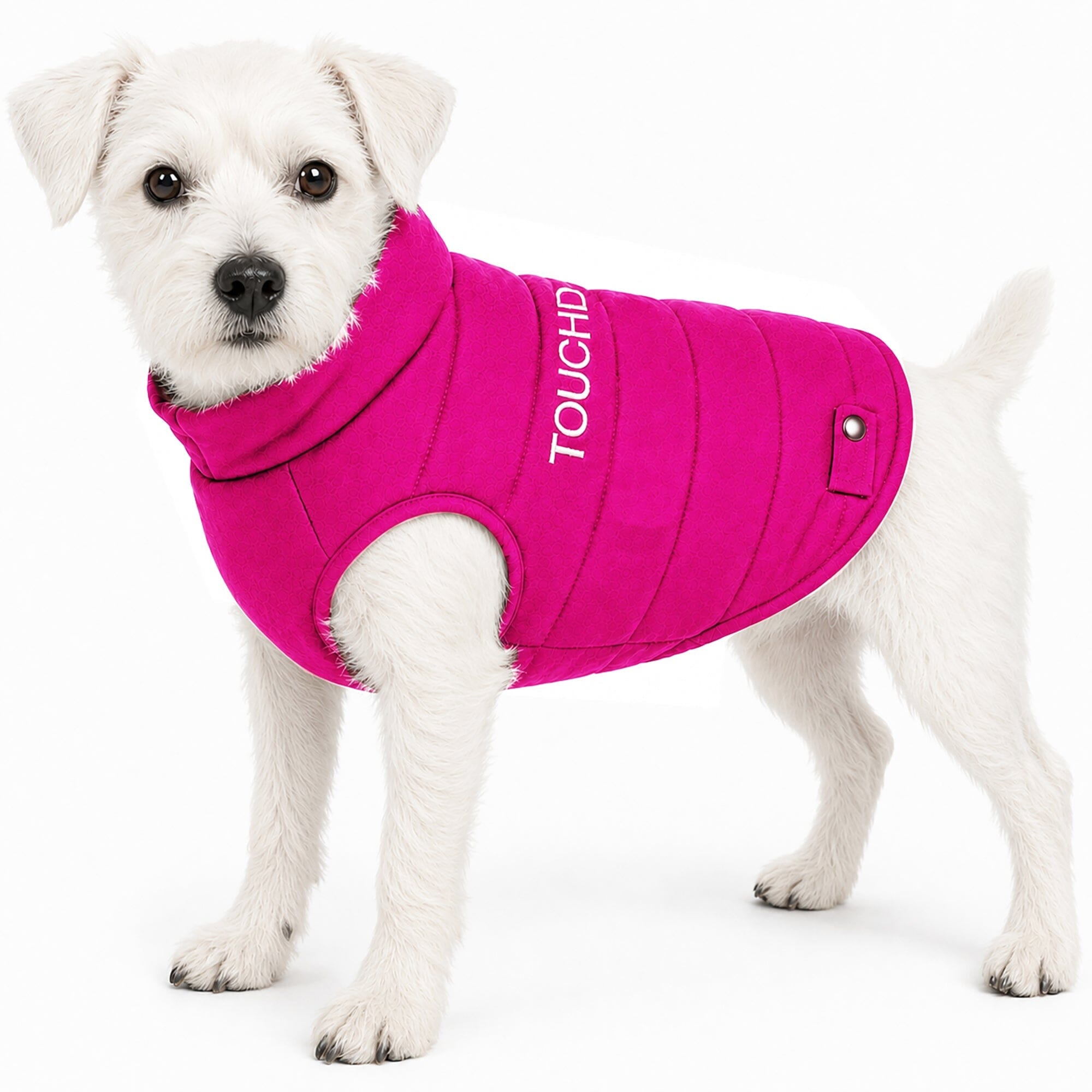 Touchdog Waggin Swag Ultra-Plush Insulated and Reversible Dog Coat | HT Animal Supply