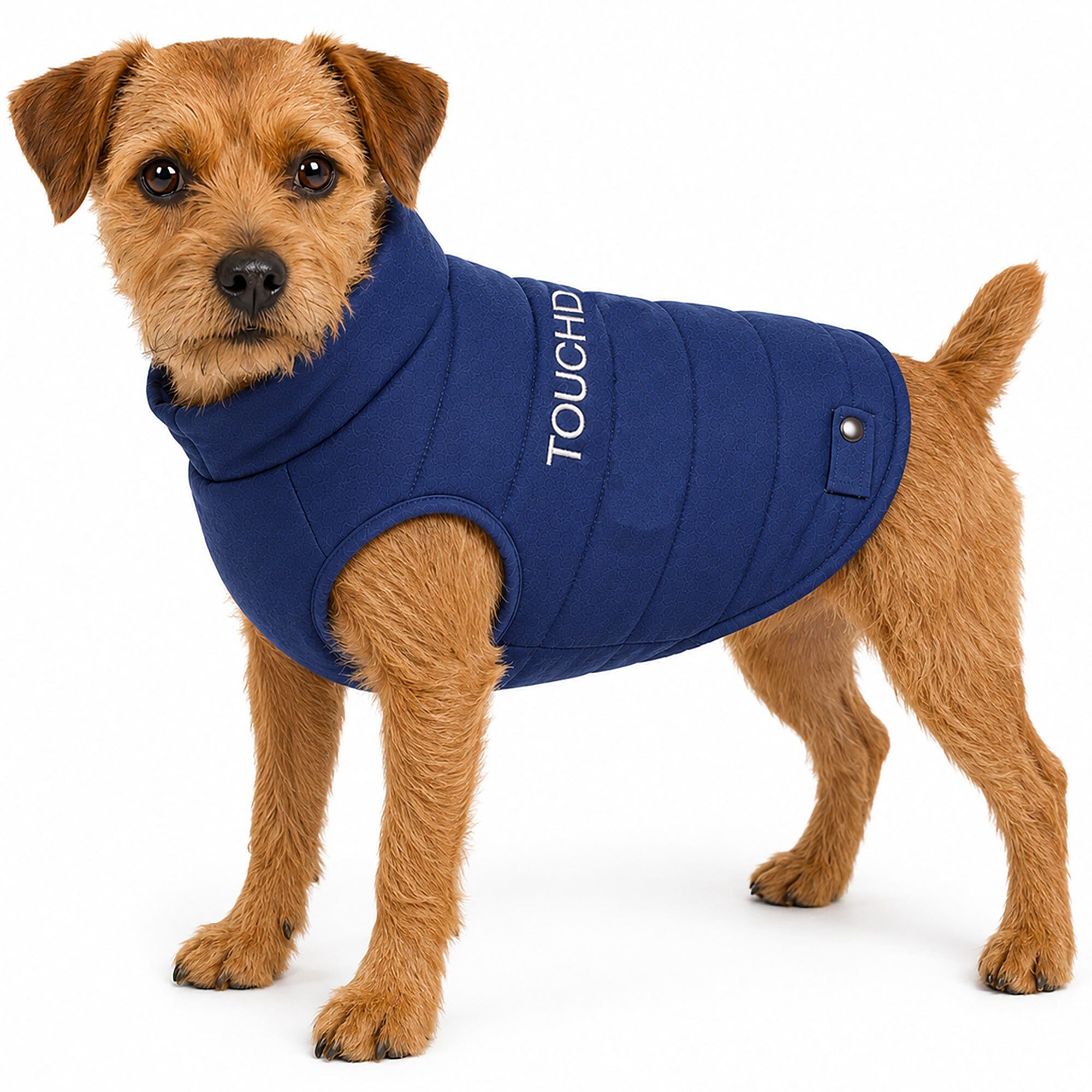Touchdog Waggin Swag Ultra-Plush Insulated and Reversible Dog Coat | HT Animal Supply