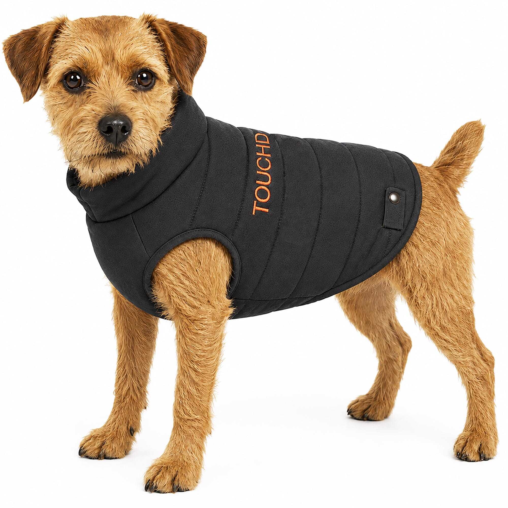 Touchdog Waggin Swag Ultra-Plush Insulated and Reversible Dog Coat | HT Animal Supply