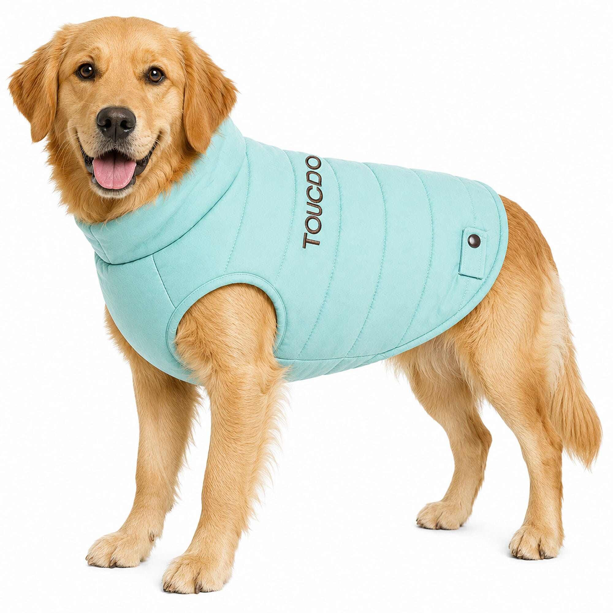 Touchdog Waggin Swag Ultra-Plush Insulated and Reversible Dog Coat | HT Animal Supply