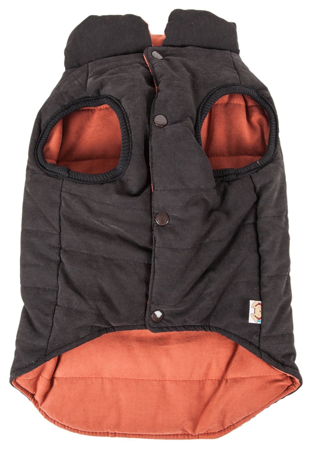 Touchdog Waggin Swag Ultra-Plush Insulated and Reversible Dog Coat