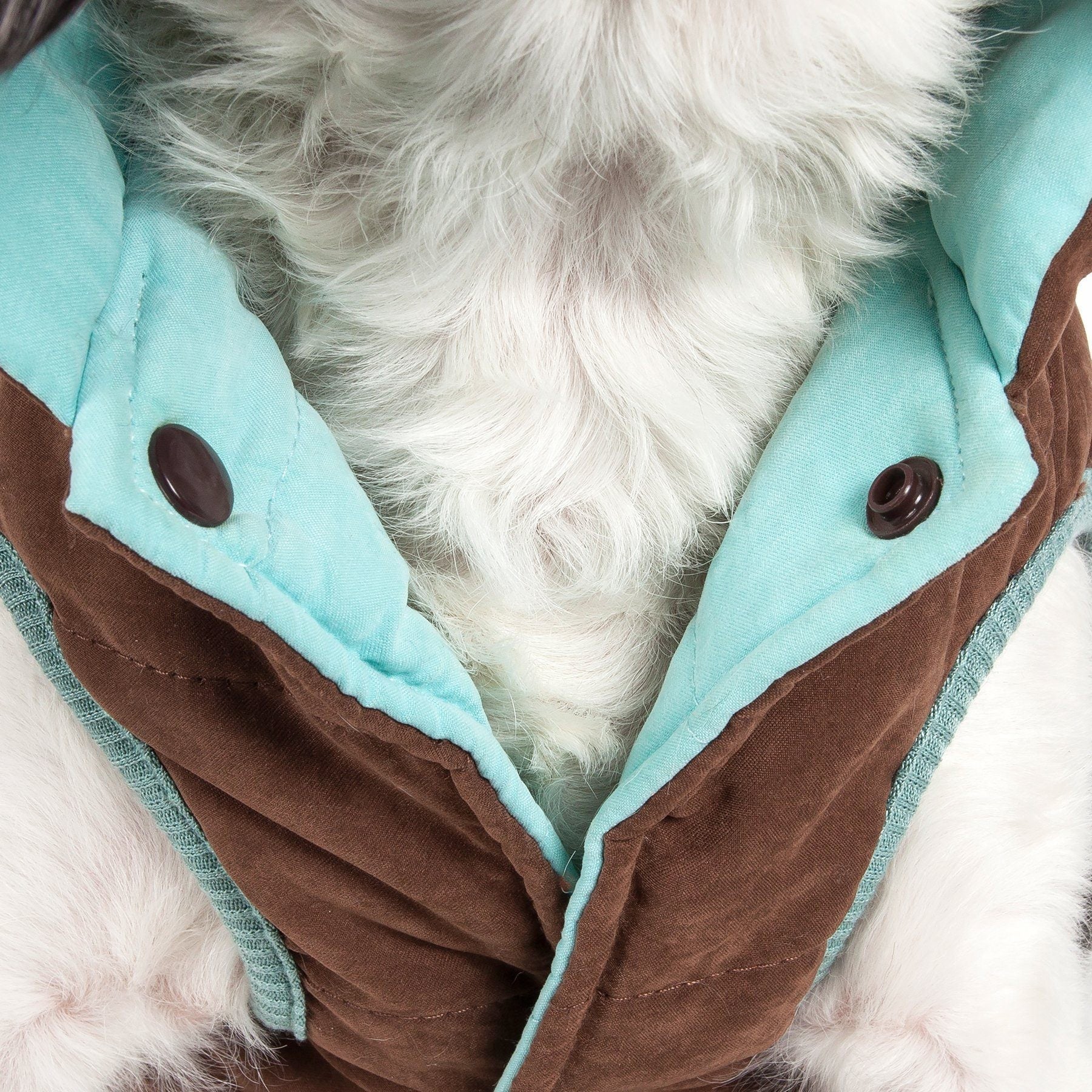 Touchdog Waggin Swag Ultra-Plush Insulated and Reversible Dog Coat