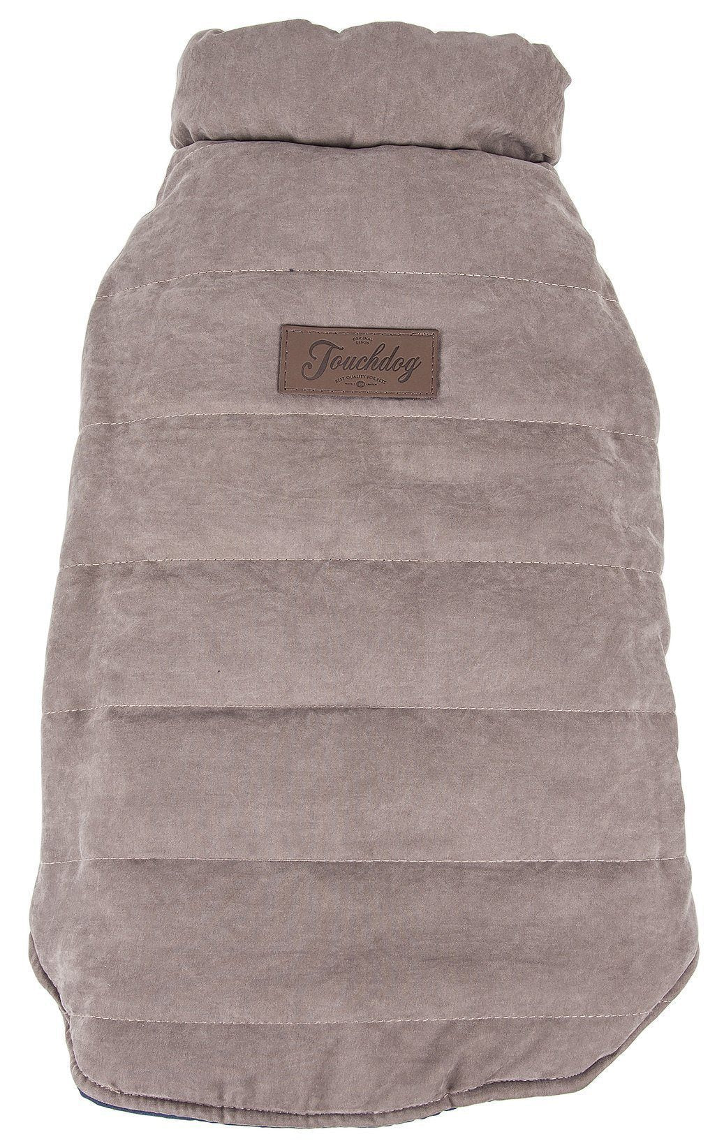 Touchdog Waggin Swag Ultra-Plush Insulated and Reversible Dog Coat