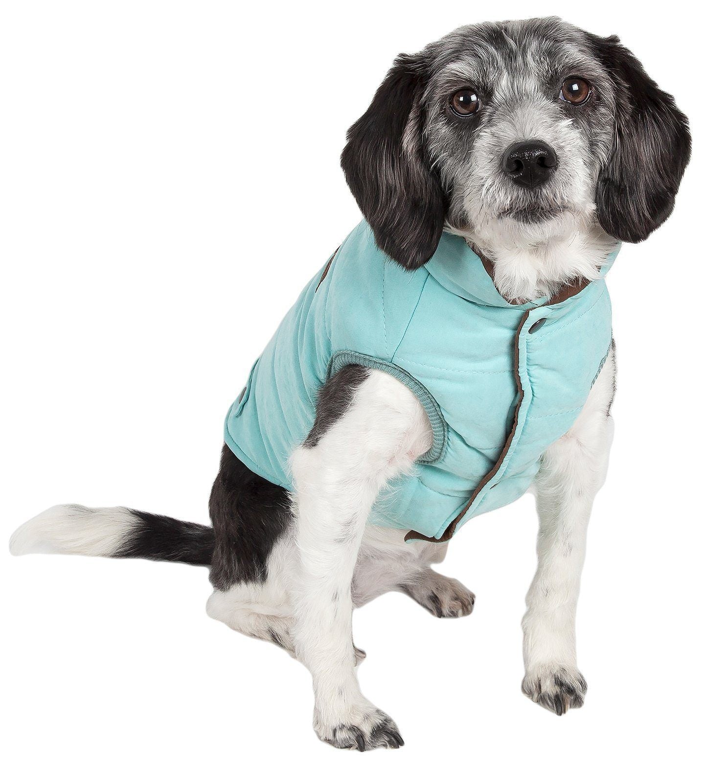 Touchdog Waggin Swag Ultra-Plush Insulated and Reversible Dog Coat