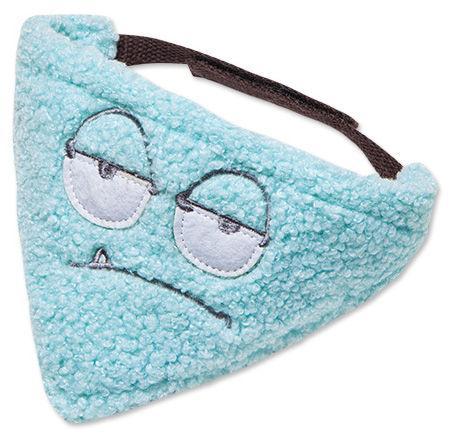 Touchdog ®Dizzy-Eyed Cyclops Cotton Hook-and-Loop Dog Bandana and Scarf